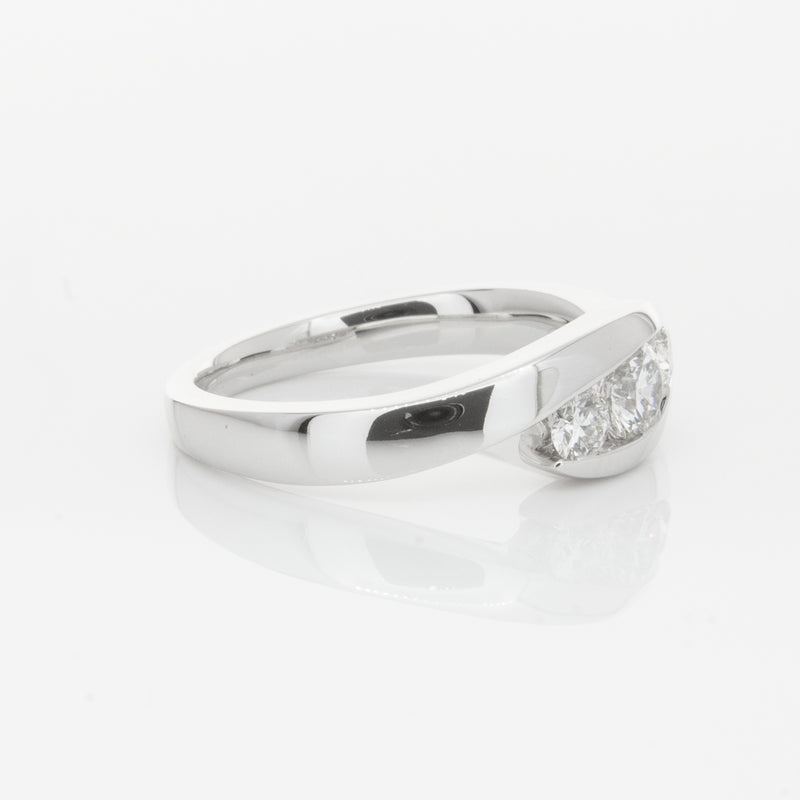 Platinum Diamond Equinox Ring-Ring-Walker & Hall
