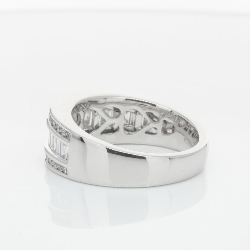 Platinum Diamond Ring-Ring-Walker & Hall