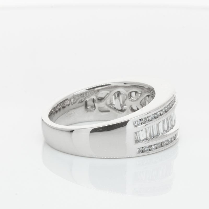 Platinum Diamond Ring-Ring-Walker & Hall