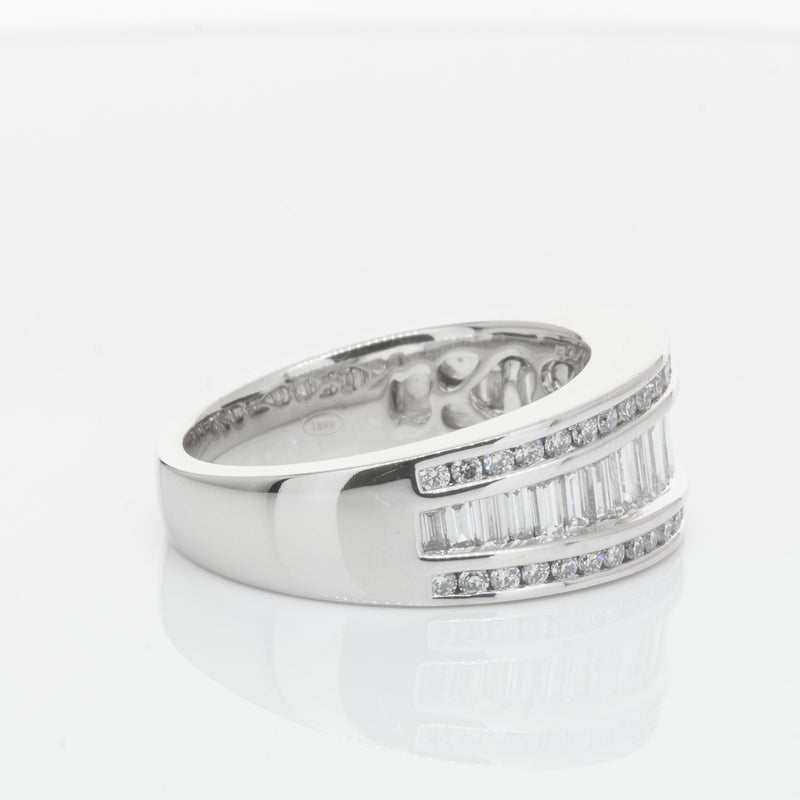 Platinum Diamond Ring-Ring-Walker & Hall
