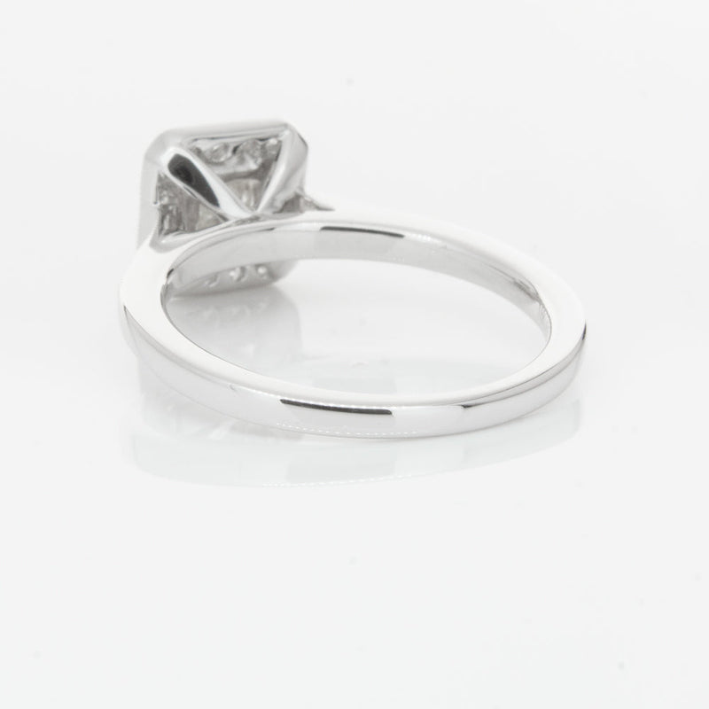 18ct White Gold .41ct Princess Cut Diamond Mandalay Ring-Ring-Walker & Hall