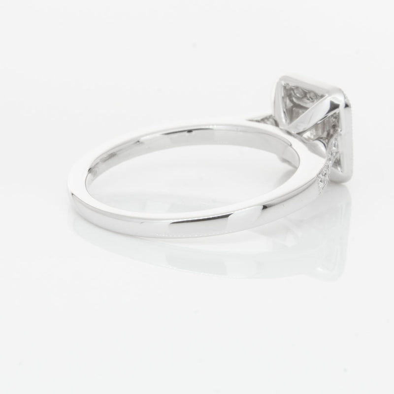 18ct White Gold .41ct Princess Cut Diamond Mandalay Ring-Ring-Walker & Hall