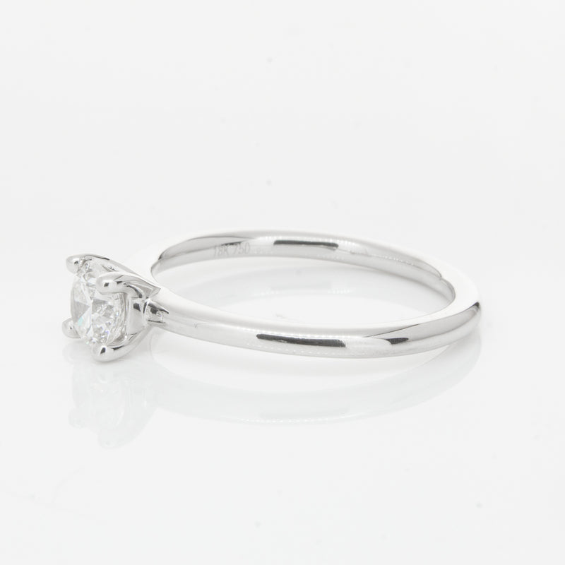 18ct White Gold .50ct Diamond Melba Ring-Ring-Walker & Hall