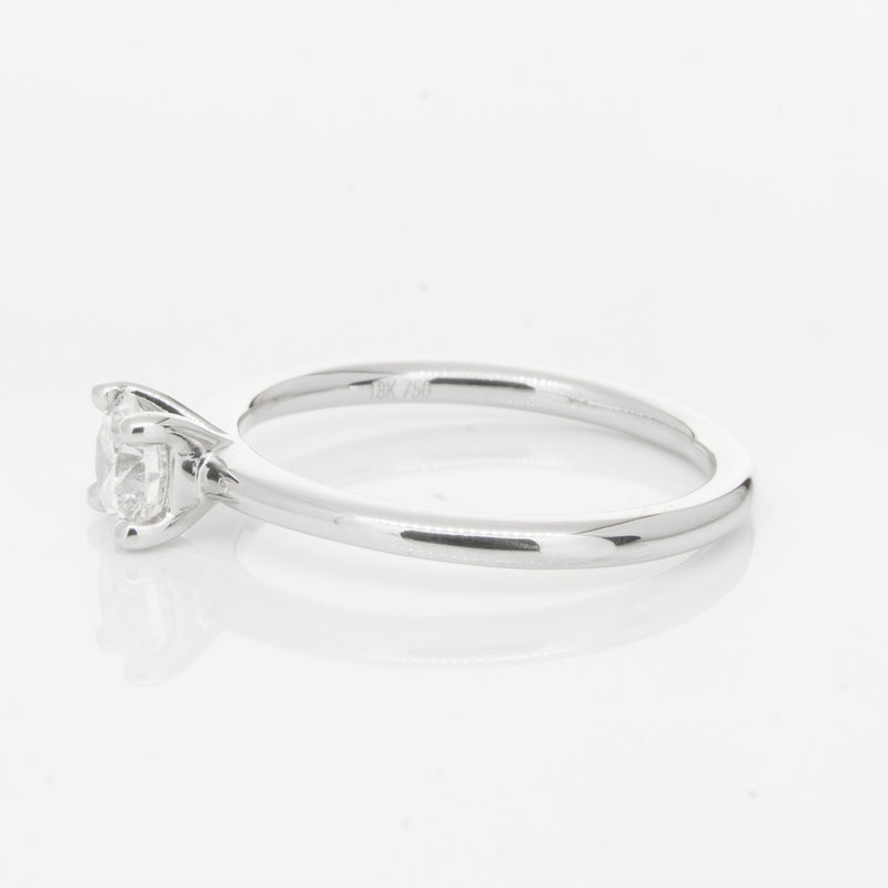 18ct White Gold .50ct Diamond Melba Ring-Ring-Walker & Hall