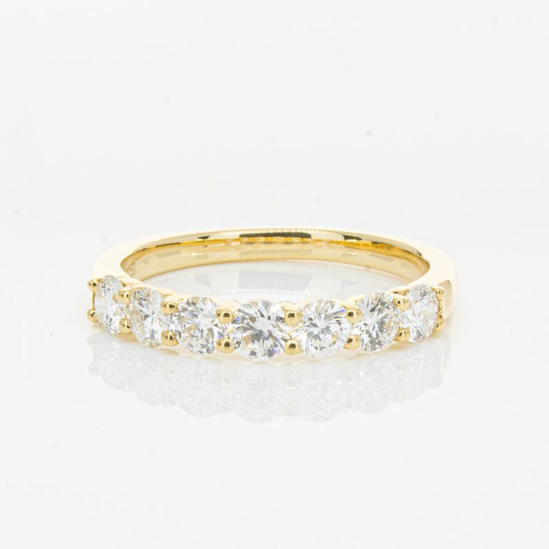 18ct Yellow Gold 1.00ct Diamond Panorama Ring-Ring-Walker & Hall