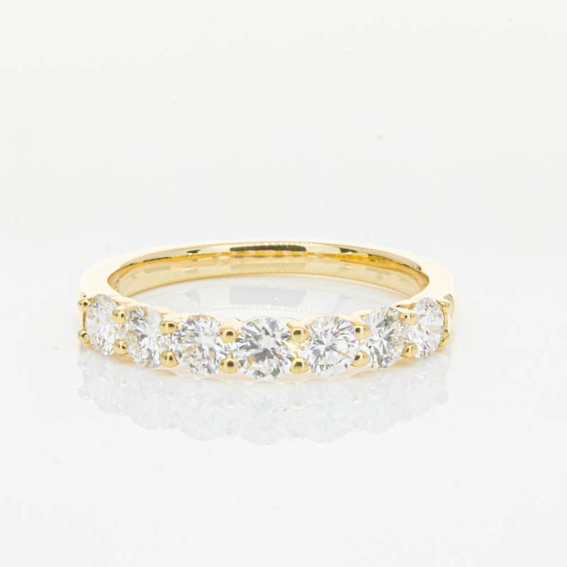 18ct Yellow Gold 1.00ct Diamond Panorama Ring-Ring-Walker & Hall