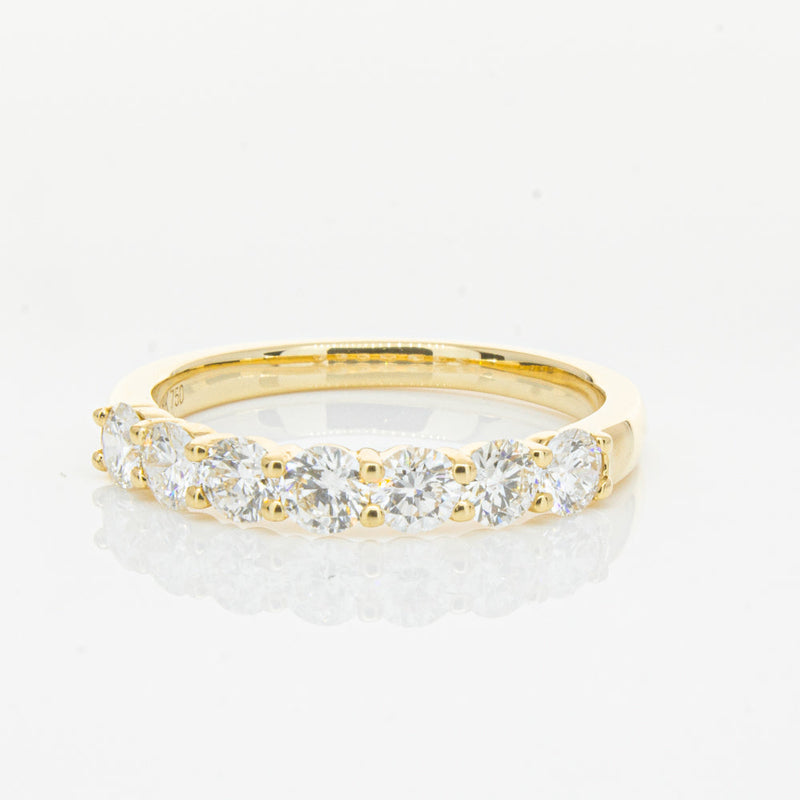 18ct Yellow Gold 1.00ct Diamond Panorama Ring-Ring-Walker & Hall