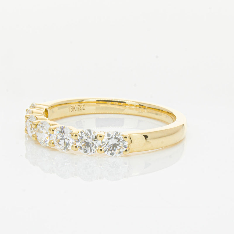 18ct Yellow Gold 1.00ct Diamond Panorama Ring-Ring-Walker & Hall