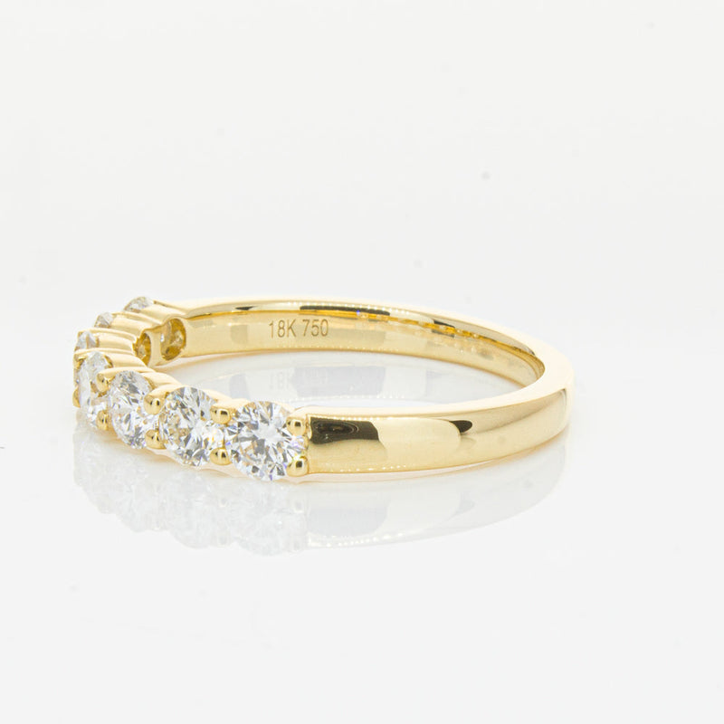 18ct Yellow Gold 1.00ct Diamond Panorama Ring-Ring-Walker & Hall