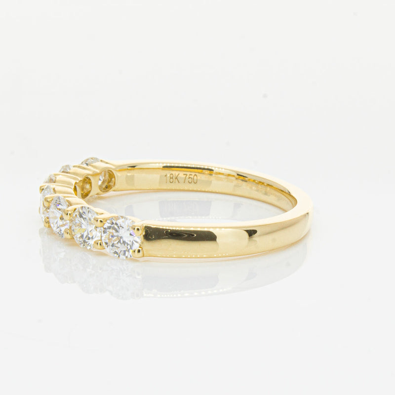 18ct Yellow Gold 1.00ct Diamond Panorama Ring-Ring-Walker & Hall