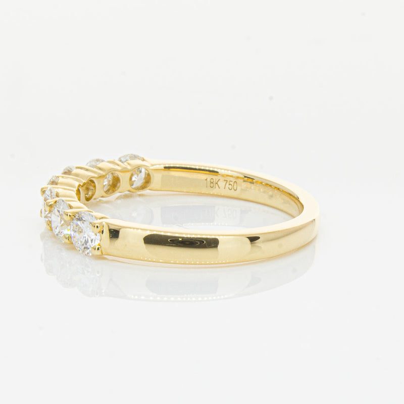 18ct Yellow Gold 1.00ct Diamond Panorama Ring-Ring-Walker & Hall