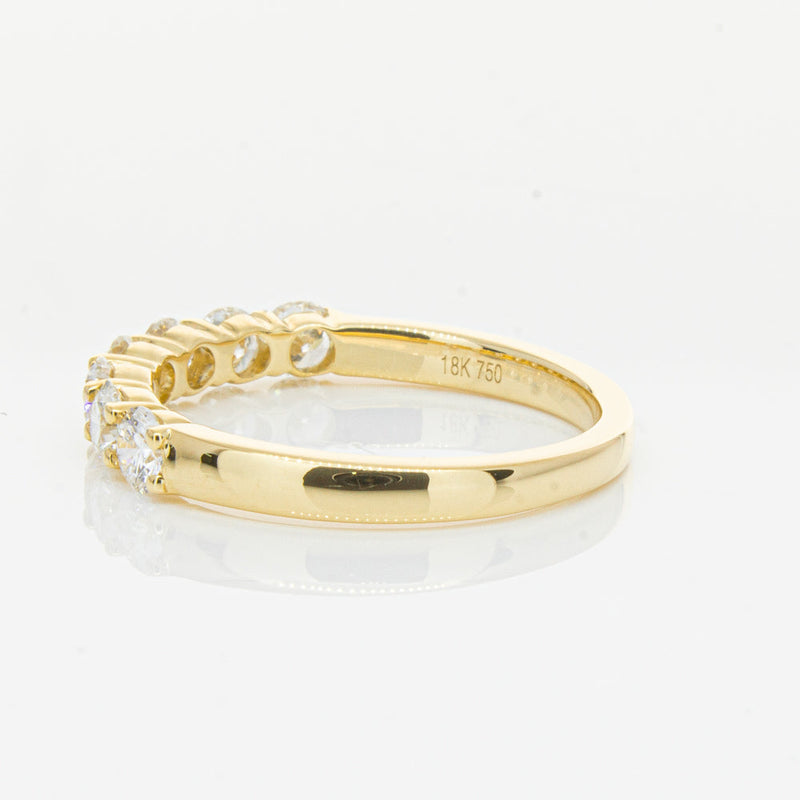 18ct Yellow Gold 1.00ct Diamond Panorama Ring-Ring-Walker & Hall