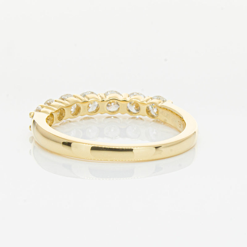 18ct Yellow Gold 1.00ct Diamond Panorama Ring-Ring-Walker & Hall