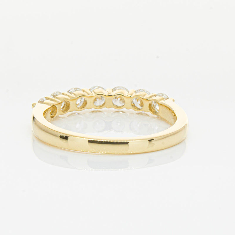 18ct Yellow Gold 1.00ct Diamond Panorama Ring-Ring-Walker & Hall