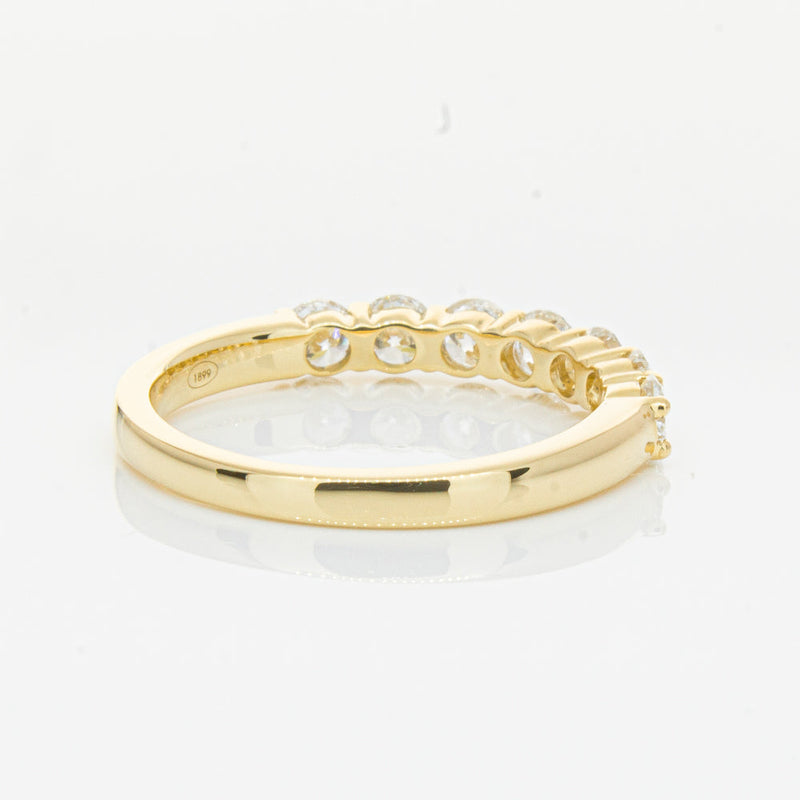 18ct Yellow Gold 1.00ct Diamond Panorama Ring-Ring-Walker & Hall