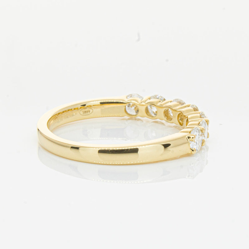 18ct Yellow Gold 1.00ct Diamond Panorama Ring-Ring-Walker & Hall