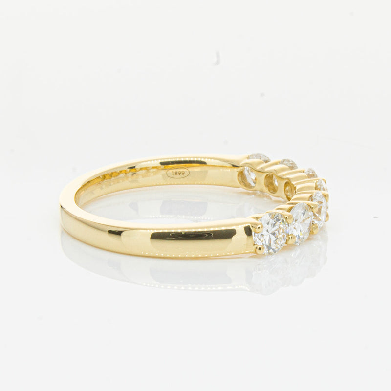 18ct Yellow Gold 1.00ct Diamond Panorama Ring-Ring-Walker & Hall