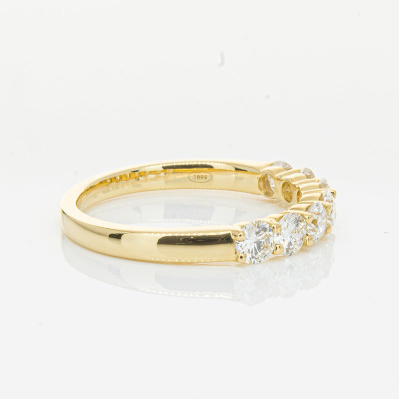 18ct Yellow Gold 1.00ct Diamond Panorama Ring-Ring-Walker & Hall