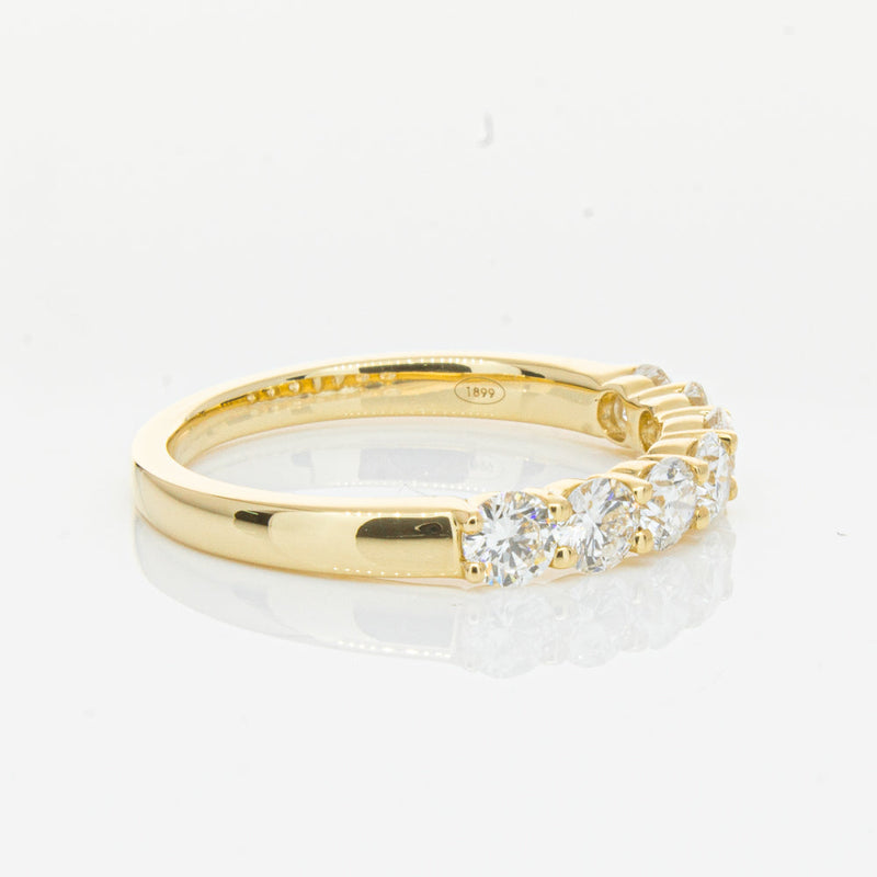 18ct Yellow Gold 1.00ct Diamond Panorama Ring-Ring-Walker & Hall