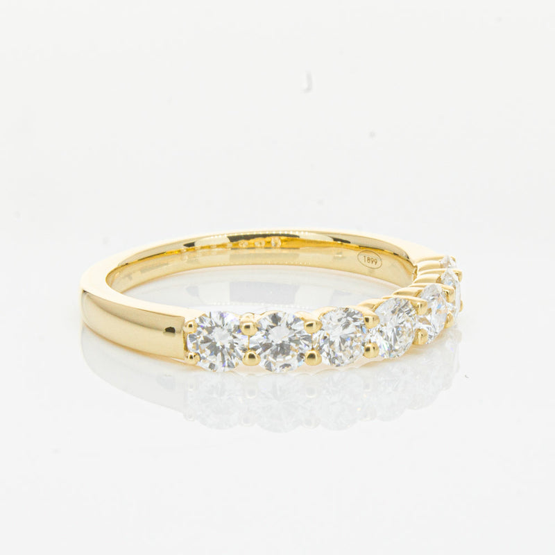 18ct Yellow Gold 1.00ct Diamond Panorama Ring-Ring-Walker & Hall