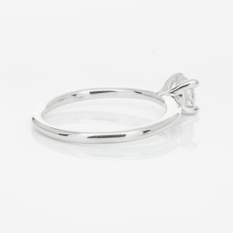 18ct White Gold .56ct Diamond Melba Ring-Ring-Walker & Hall