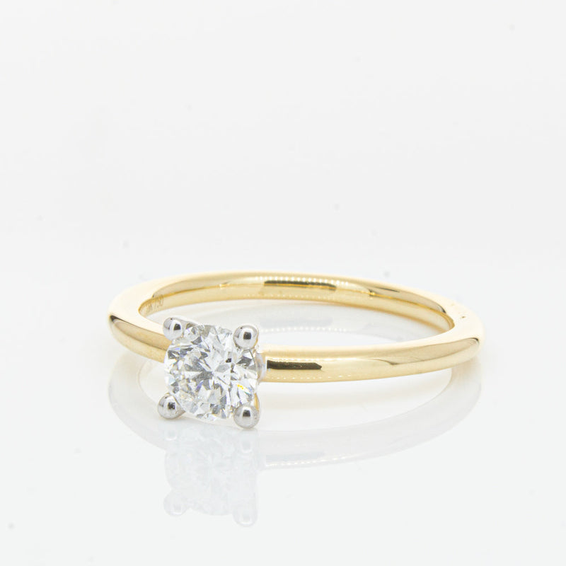 18ct Yellow Gold .50ct Diamond Melba Ring-Ring-Walker & Hall