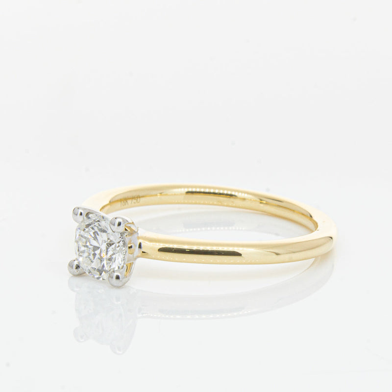 18ct Yellow Gold .50ct Diamond Melba Ring-Ring-Walker & Hall
