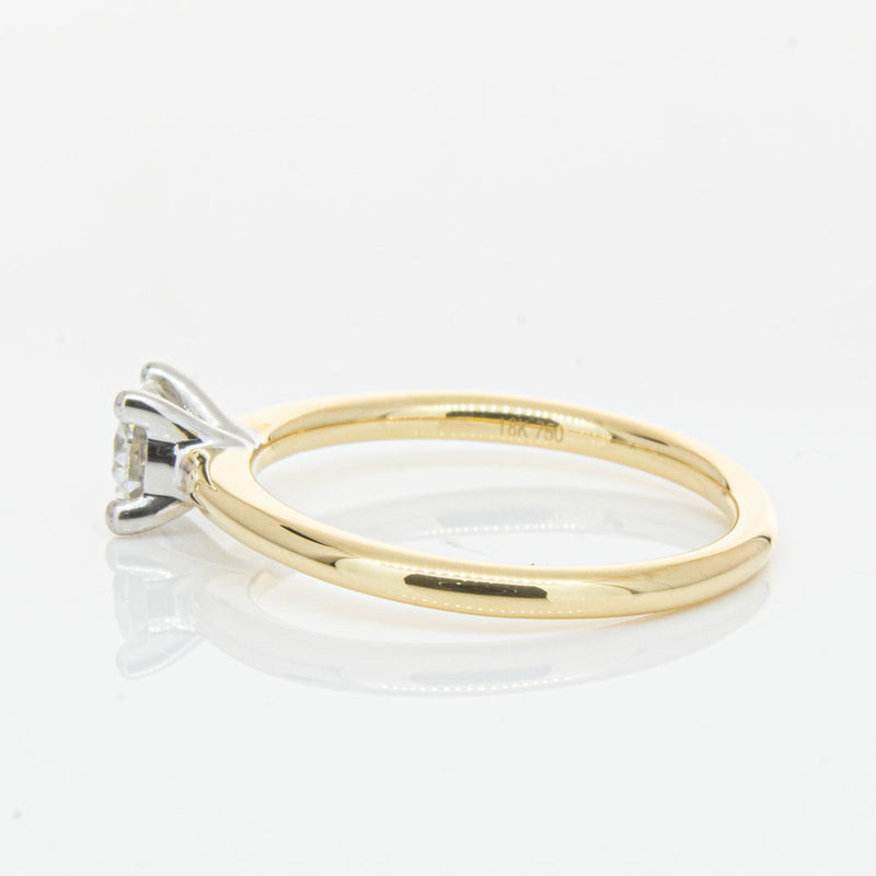 18ct Yellow Gold .50ct Diamond Melba Ring-Ring-Walker & Hall