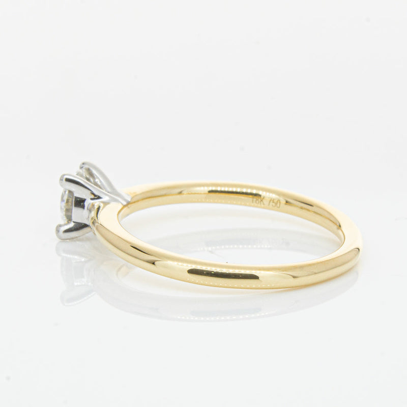 18ct Yellow Gold .50ct Diamond Melba Ring-Ring-Walker & Hall