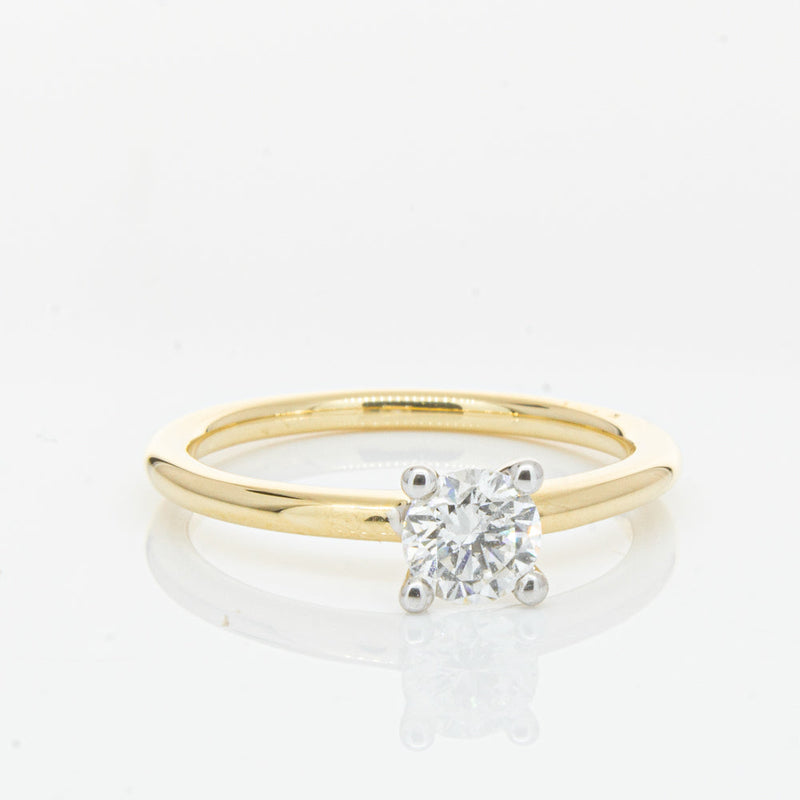 18ct Yellow Gold .50ct Diamond Melba Ring-Ring-Walker & Hall
