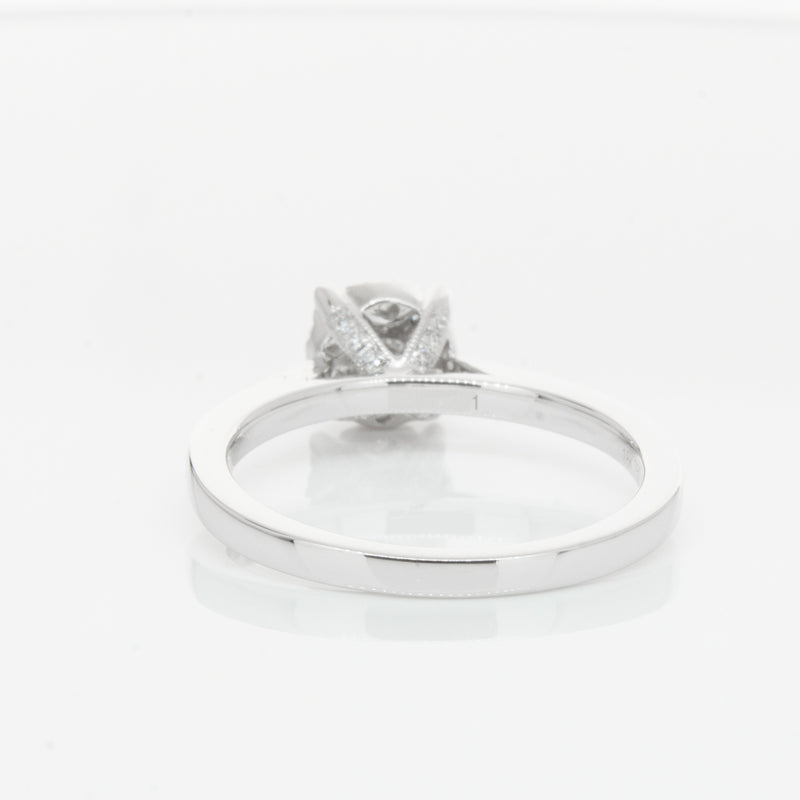 18ct White Gold Diamond Constance Ring-Ring-Walker & Hall