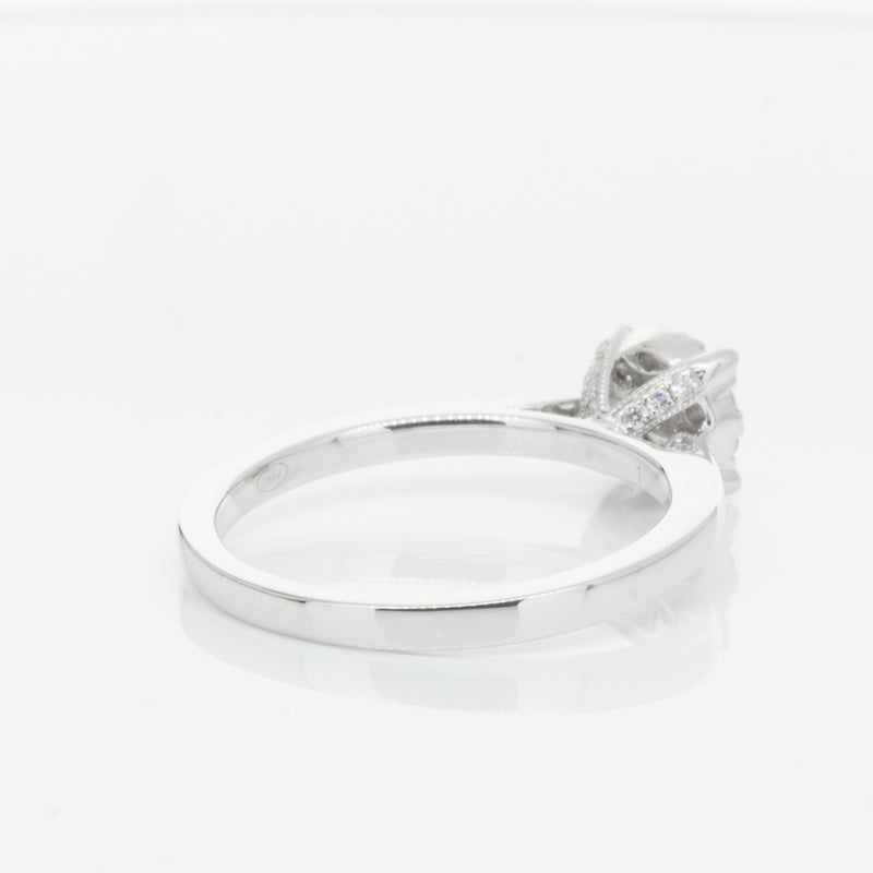 18ct White Gold Diamond Constance Ring-Ring-Walker & Hall