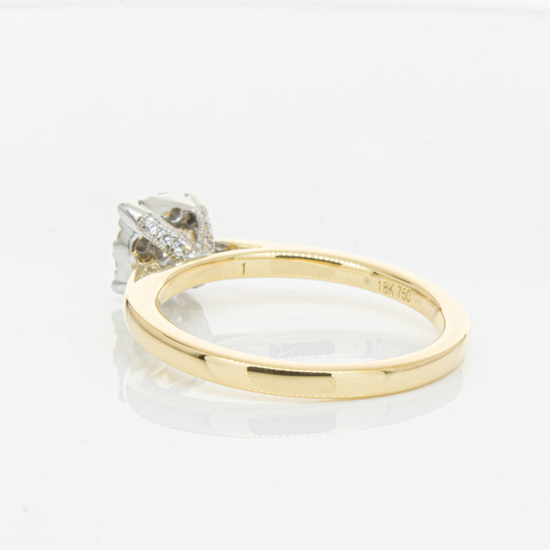 18ct Yellow Gold Diamond Constance Ring-Ring-Walker & Hall