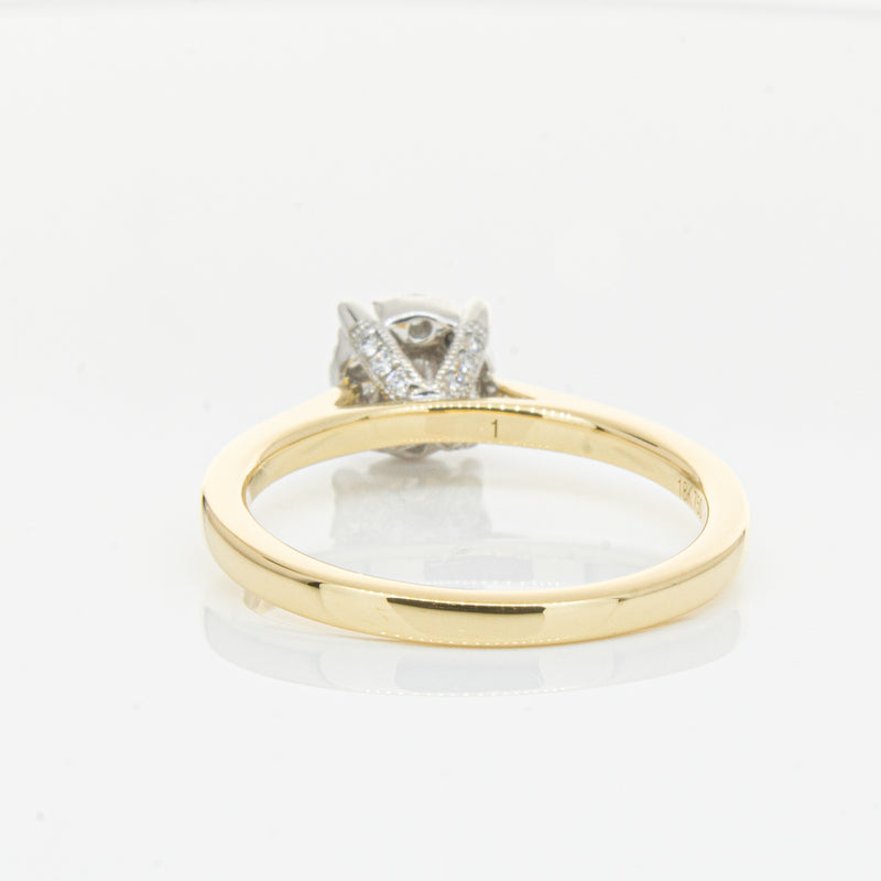 18ct Yellow Gold Diamond Constance Ring-Ring-Walker & Hall