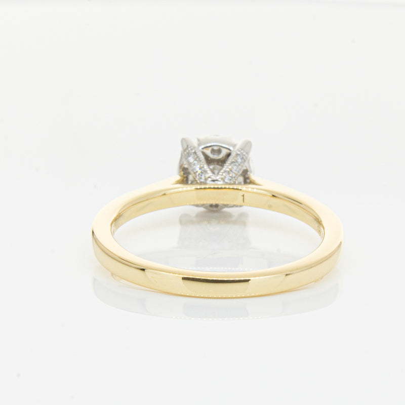 18ct Yellow Gold Diamond Constance Ring-Ring-Walker & Hall