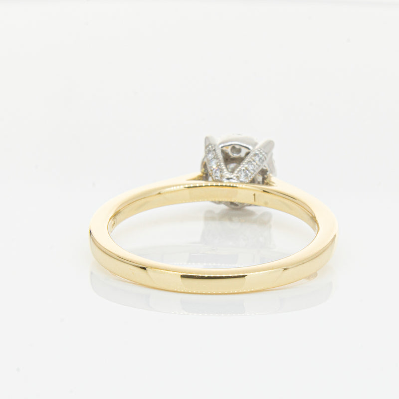 18ct Yellow Gold Diamond Constance Ring-Ring-Walker & Hall
