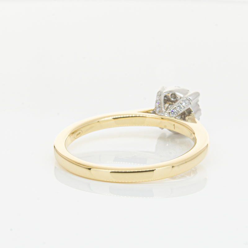 18ct Yellow Gold Diamond Constance Ring-Ring-Walker & Hall