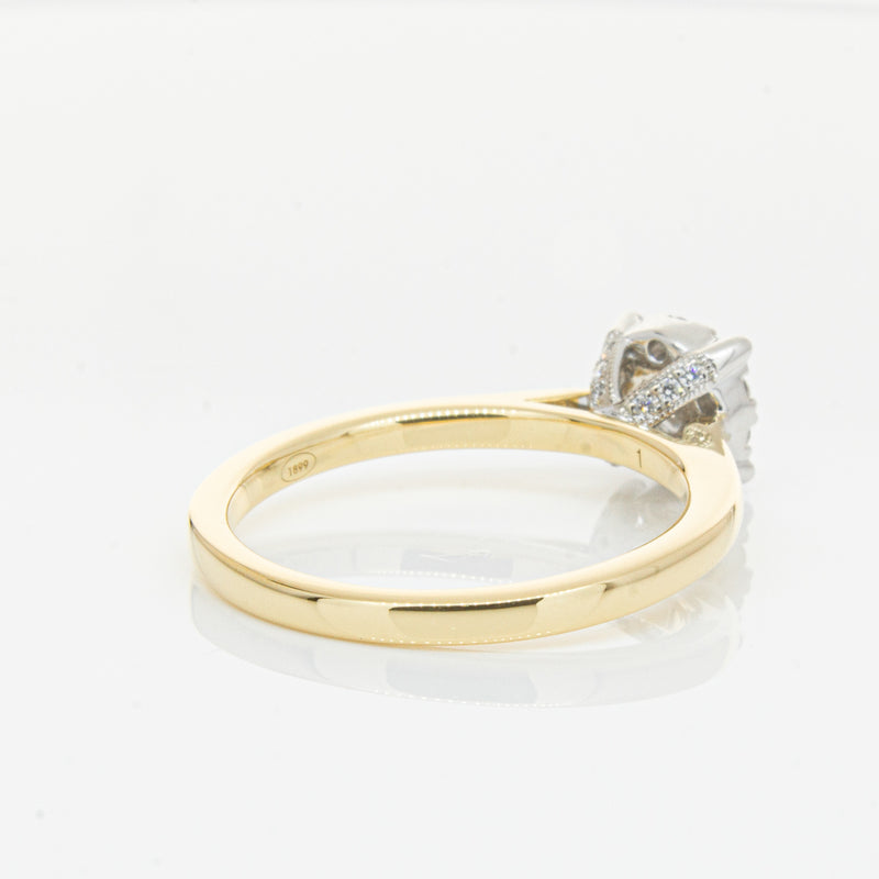 18ct Yellow Gold Diamond Constance Ring-Ring-Walker & Hall