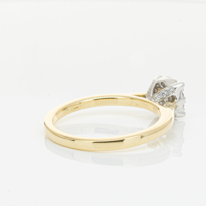18ct Yellow Gold Diamond Constance Ring-Ring-Walker & Hall