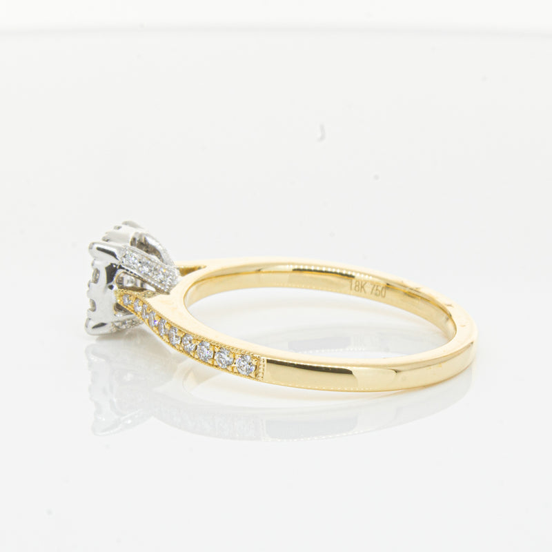 18ct Yellow Gold Diamond Galaxis Ring-Ring-Walker & Hall