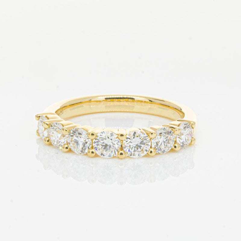 18ct Yellow Gold 1.32ct Diamond Panorama Ring-Ring-Walker & Hall
