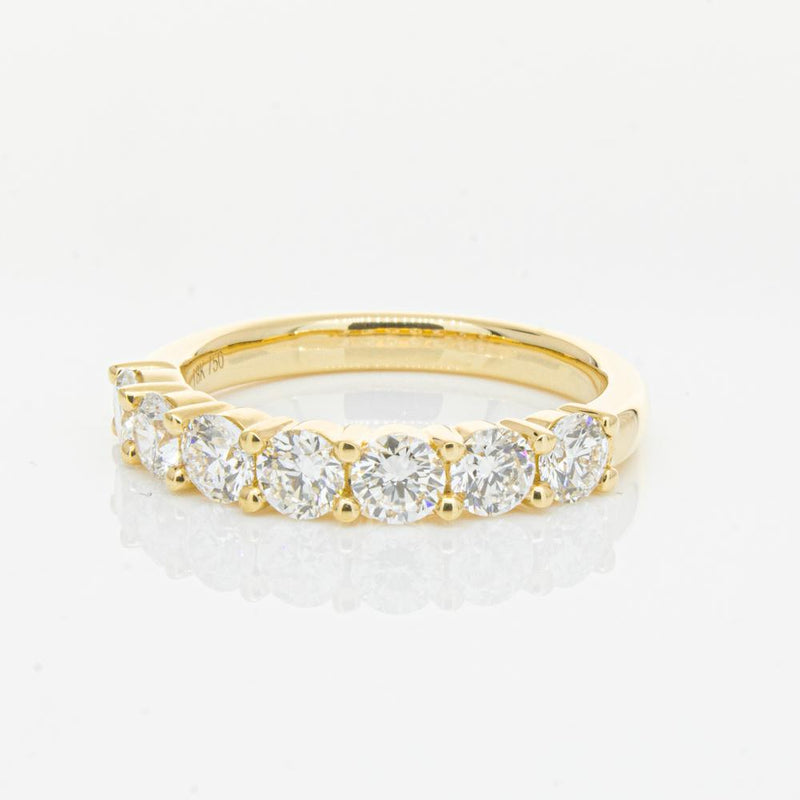 18ct Yellow Gold 1.32ct Diamond Panorama Ring-Ring-Walker & Hall