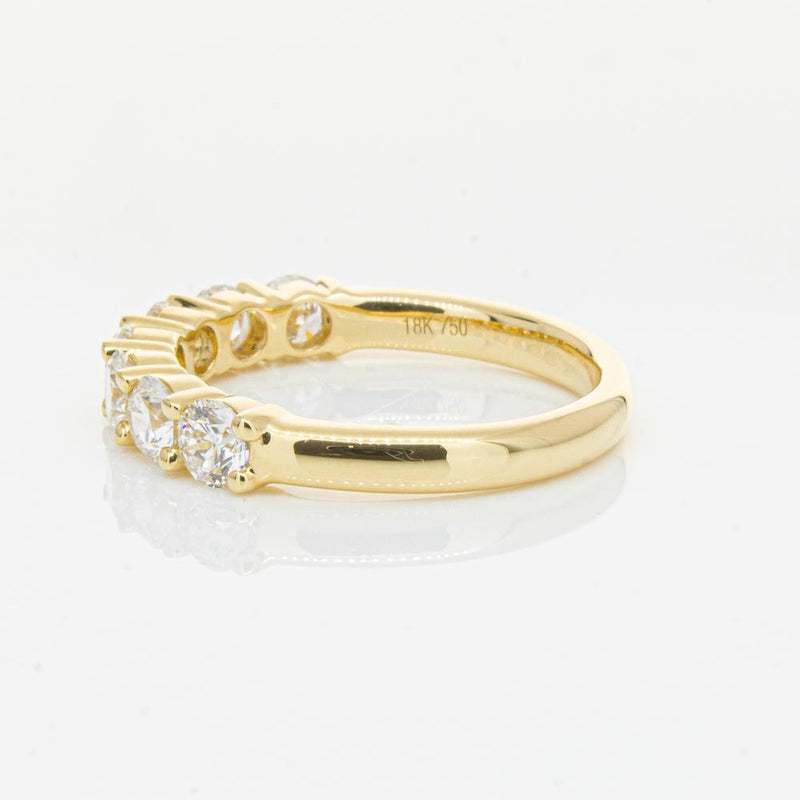 18ct Yellow Gold 1.33ct Diamond Panorama Ring-Ring-Walker & Hall