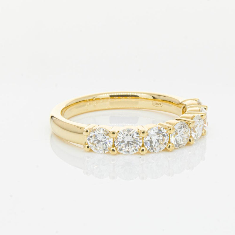 18ct Yellow Gold 1.32ct Diamond Panorama Ring-Ring-Walker & Hall