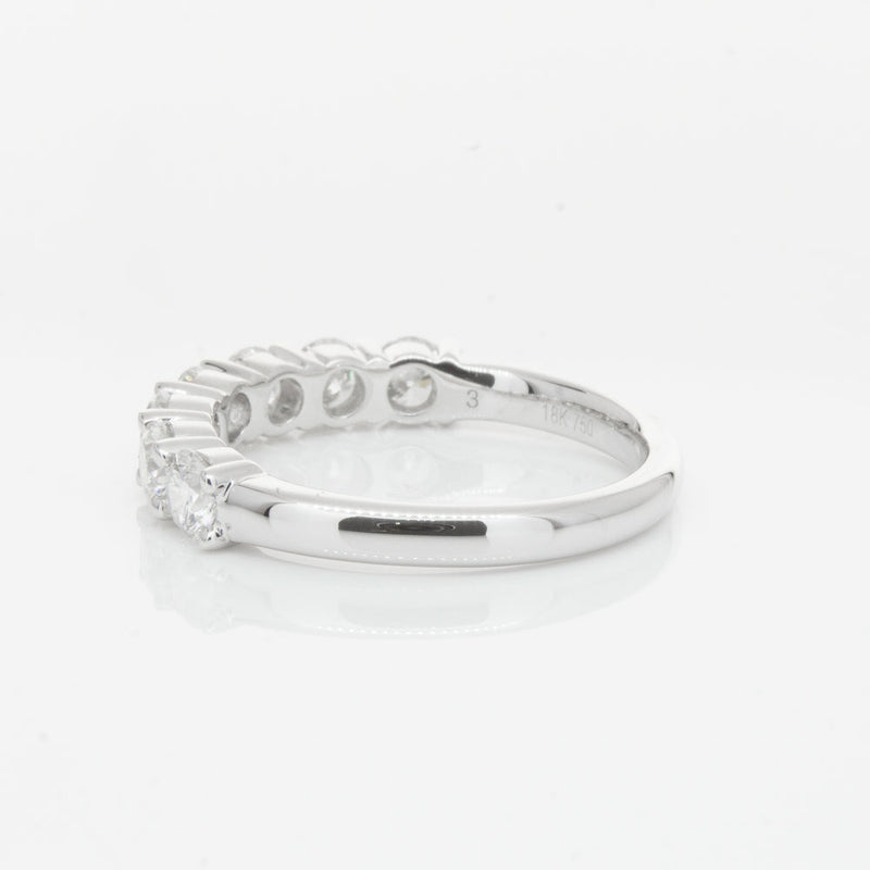 18ct White Gold 1.32ct Diamond Panorama Ring-Ring-Walker & Hall