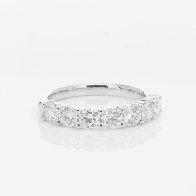 18ct White Gold 1.32ct Diamond Panorama Ring-Ring-Walker & Hall