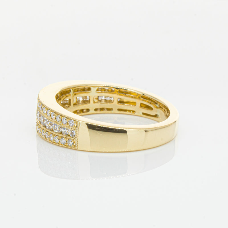 18ct Yellow Gold Diamond Ring-Ring-Walker & Hall