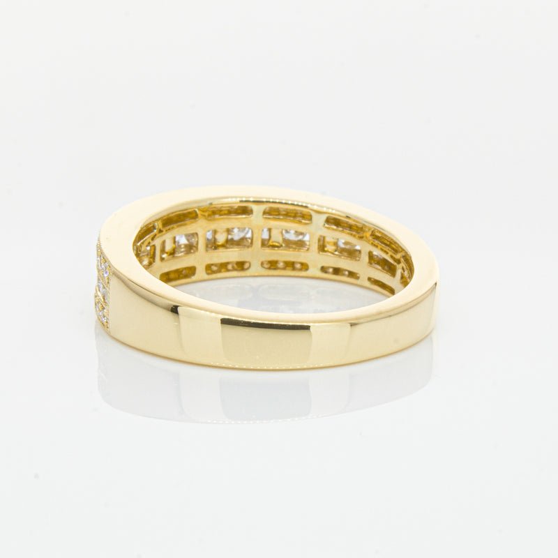 18ct Yellow Gold Diamond Ring-Ring-Walker & Hall