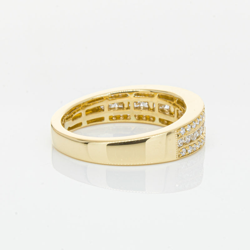 18ct Yellow Gold Diamond Ring-Ring-Walker & Hall