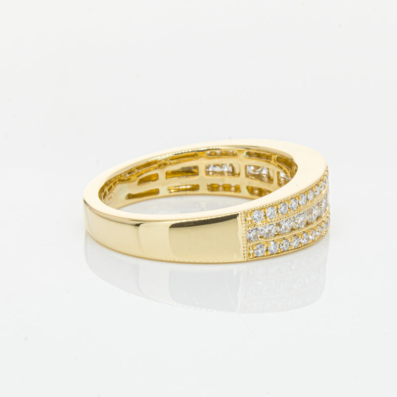 18ct Yellow Gold Diamond Ring-Ring-Walker & Hall